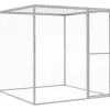 Kissahäkki 1,5x1,5x1,5 m galvanoitu teräs