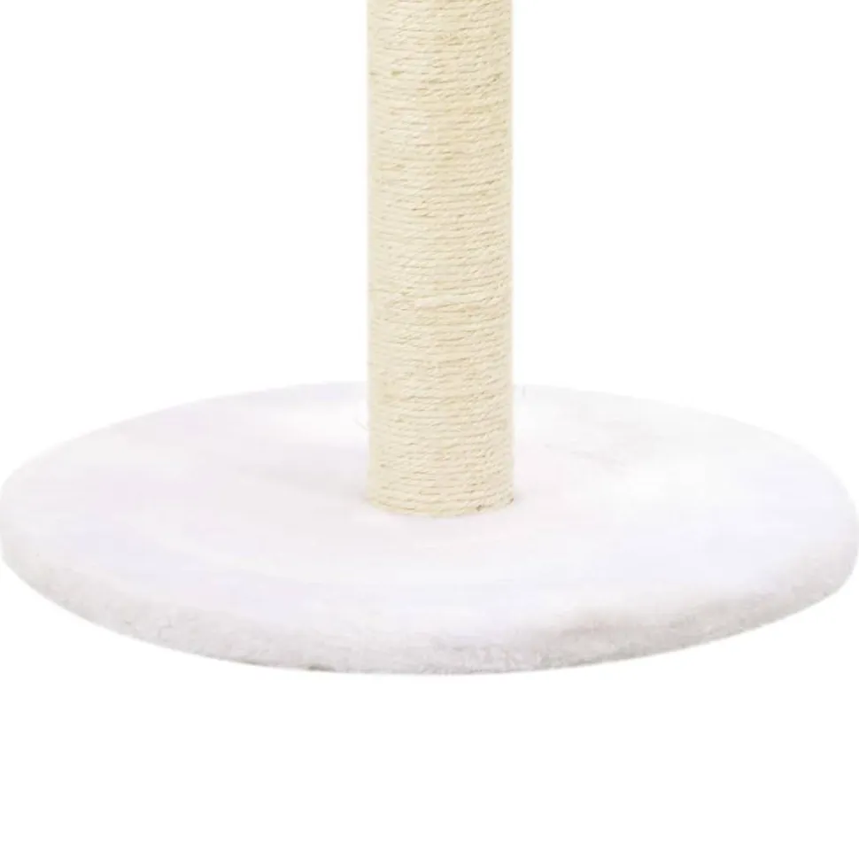 Kissan kiipeilypuu sisal-pylväällä luonnollinen paju (70726)