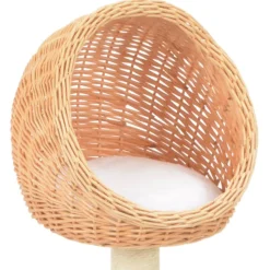Kissan kiipeilypuu sisal-pylväällä luonnollinen paju (70725)