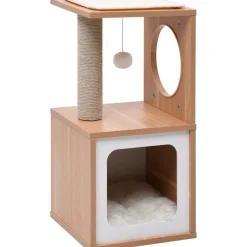 Kissan kiipeilypuu sisal-raapimismatolla 60 cm