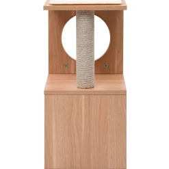 Kissan kiipeilypuu sisal-raapimismatolla 60 cm