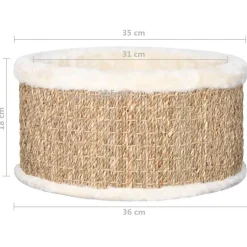 kissankori Pyöreä 36 cm meriheinä (70974)