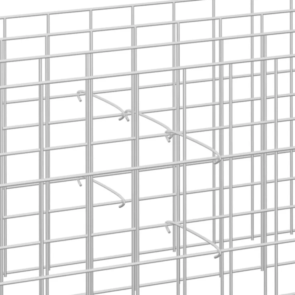 Kivikorien koukut 100kpl galvanoitu teräs 20cm
