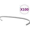 Kivikorien koukut 100kpl galvanoitu teräs 15cm