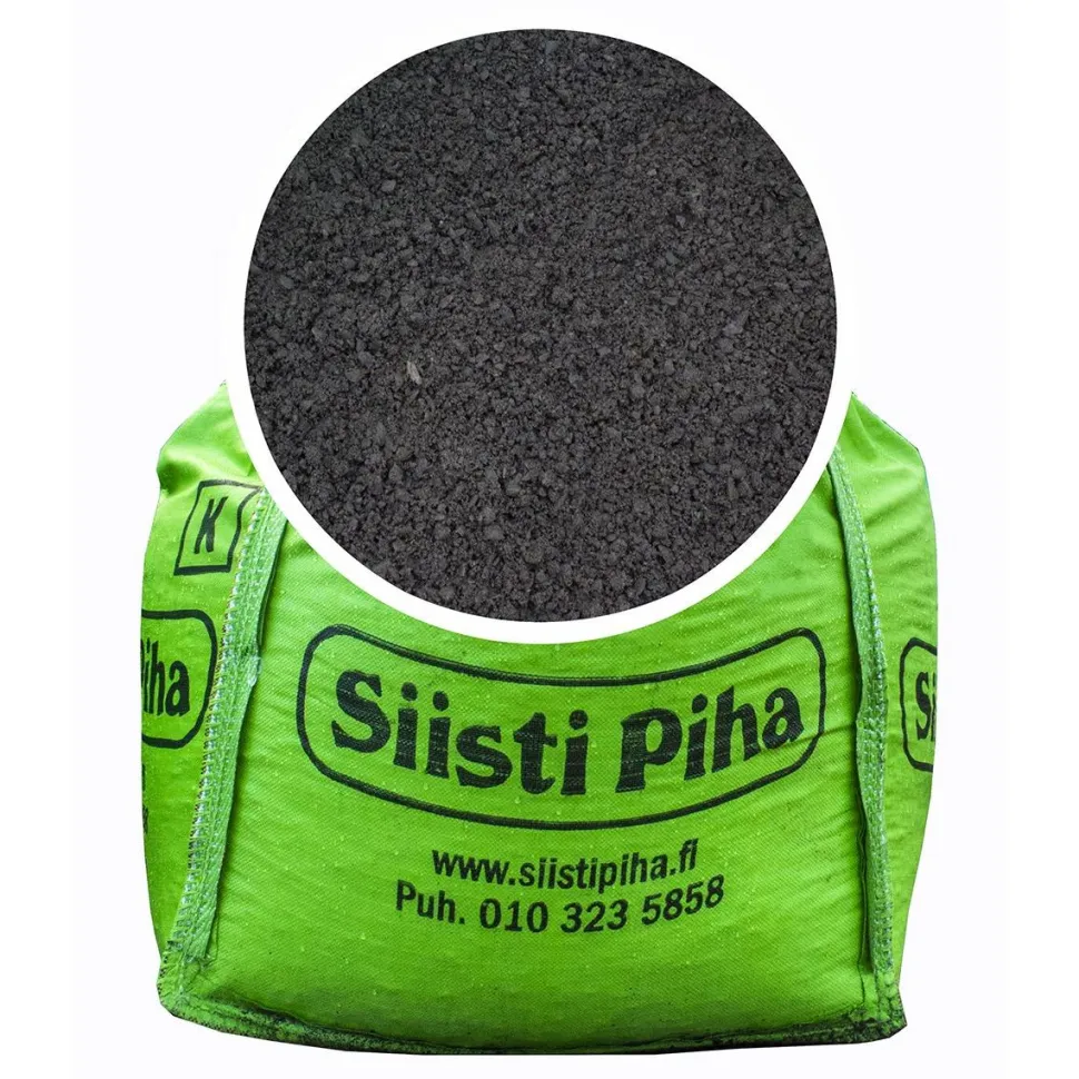 Kivituhka Siisti Piha 0-6mm tummanharmaa eri kokoja