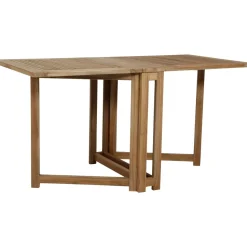 Klaffipöytä terassille Brafab Turin, 70cm, tiikki