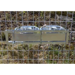 Kääntyvä kuppiteline verkkotarhaan Jämpti 2 x 2,8 l