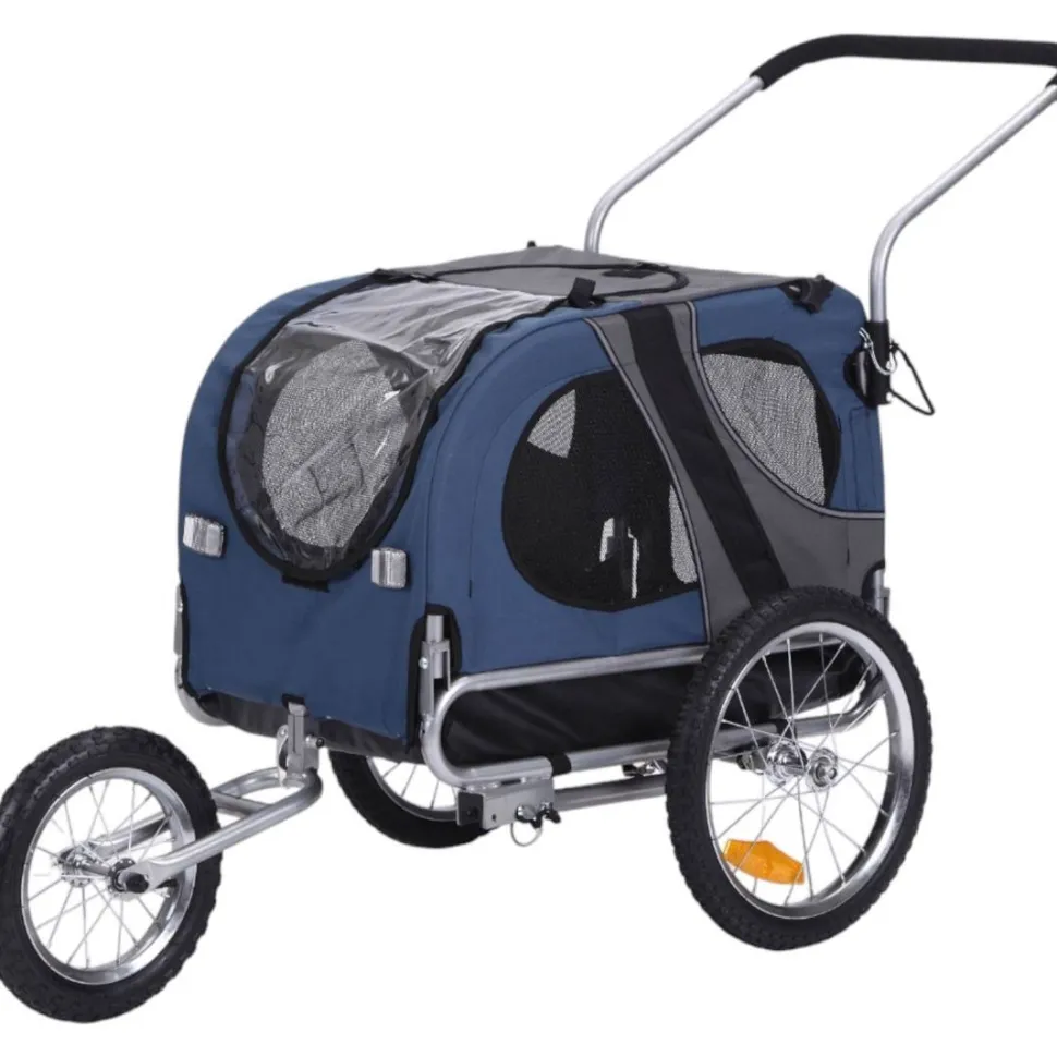Koirakärry Trekker 2-in-1, sininen