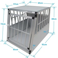 Koiran kuljetushäkki Trekker M 69 x 65 x 91 cm
