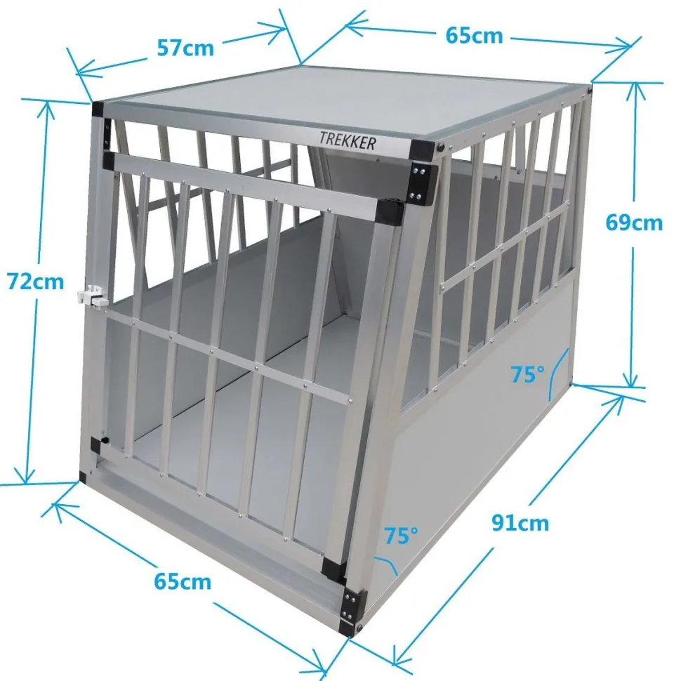 Koiran kuljetushäkki Trekker M 69 x 65 x 91 cm