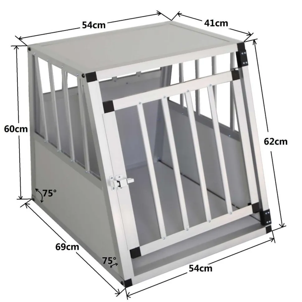 Koiran kuljetushäkki Trekker S 60 x 54 x 69 cm