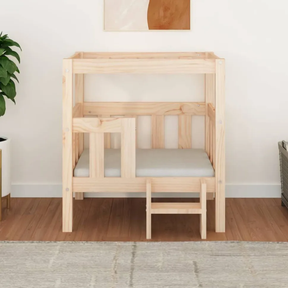 Koiransänky 55-105x53-83x60-100cm, mänty, eri värejä ja kokoja