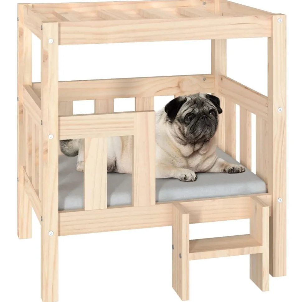 Koiransänky 55-105x53-83x60-100cm, mänty, eri värejä ja kokoja