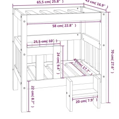 Koiransänky 55-105x53-83x60-100cm, mänty, eri värejä ja kokoja