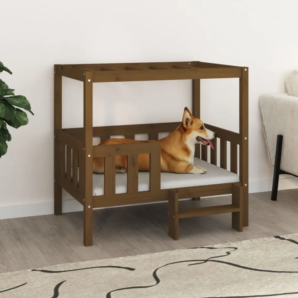 Koiransänky 55-105x53-83x60-100cm, mänty, eri värejä ja kokoja