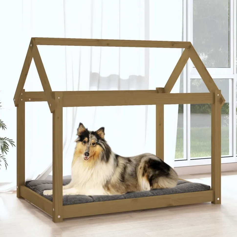 Koiransänky 61-111x50-80x70-100cm, mänty, eri kokoja ja värejä