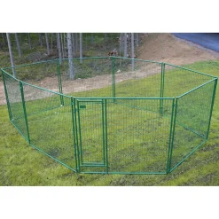 Koiratarha Jämpti Pro MEDI 1+11 elementtiä 6x6 m eri värejä