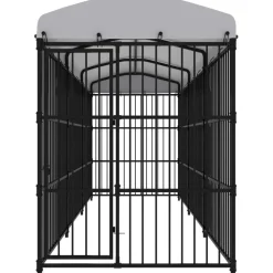 Koiratarha katoksella, 450x150x210cm