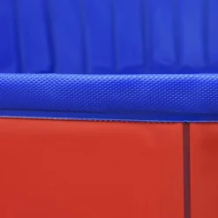 Kokoontaitettava koiran uima-allas punainen 200x30 cm PVC