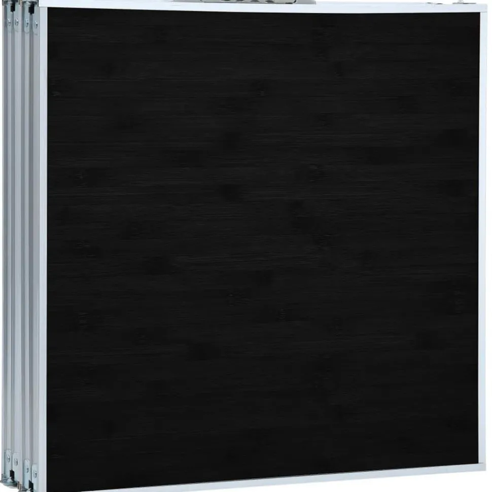Kokoontaitettava retkipöytä harmaa alumiini 240x60 cm