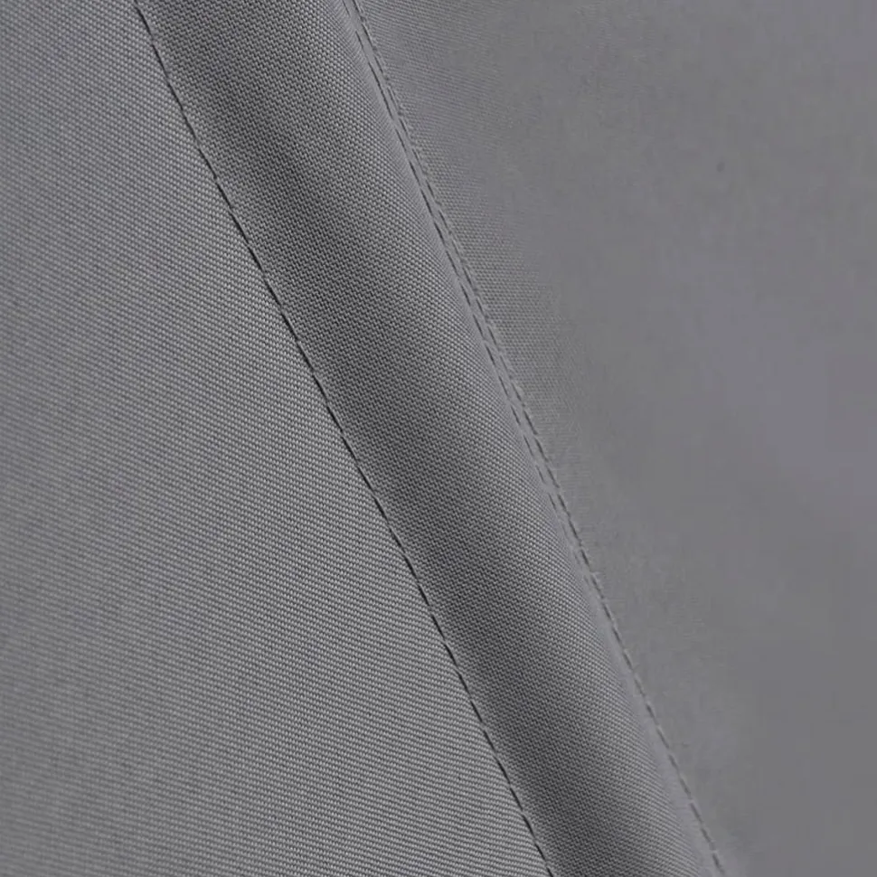 Kokoontaittuva parvekkeen sivumarkiisi harmaa 210x210 cm