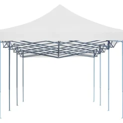 Kokoontaittuva pop-up juhlateltta 3 x 9 m valkoinen