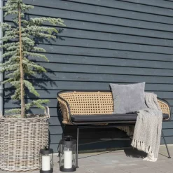 Koriruukku House Nordic Caor, 4kpl, rottinki, ruskea