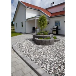 Koristekivi Benders Merikivi 16-32 mm 800 kg suursäkki mustavalkoinen