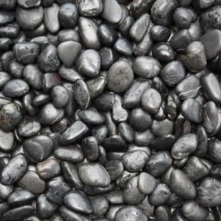 Koristekivi Benders 20-40 mm 15 kg säkki kiiltävä musta