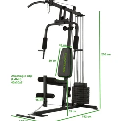 Kotikuntosali Tunturi HG10 Home Gym 45 kg