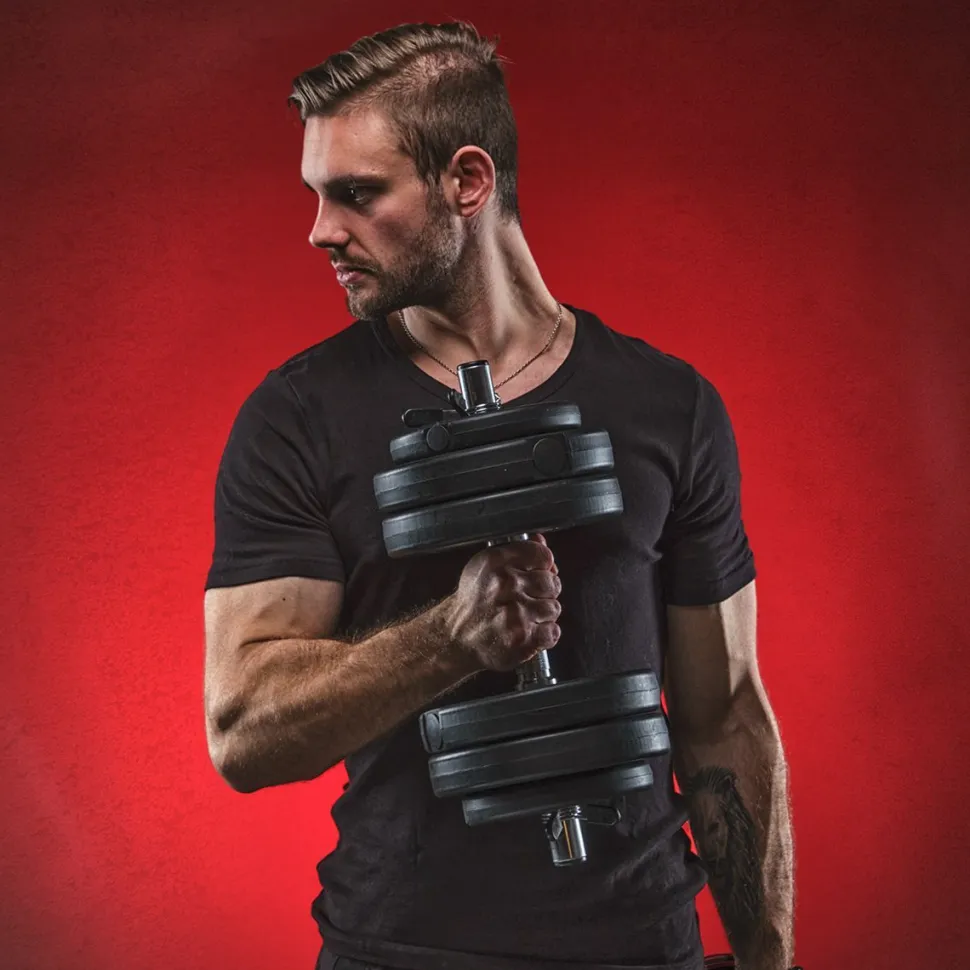 Käsipaino Fit'n Shape säädettävä 15 kg