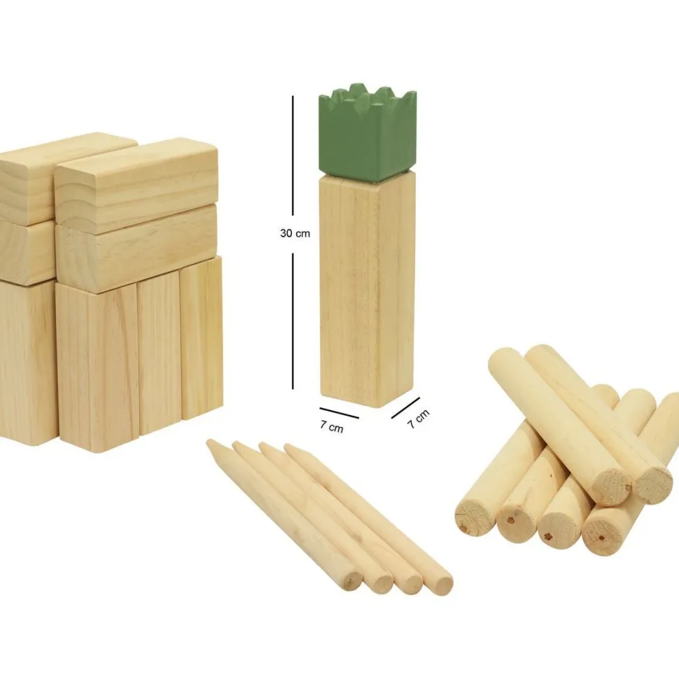 Kubb/viikinkipeli Nordic Games Deluxe XXL, puu
