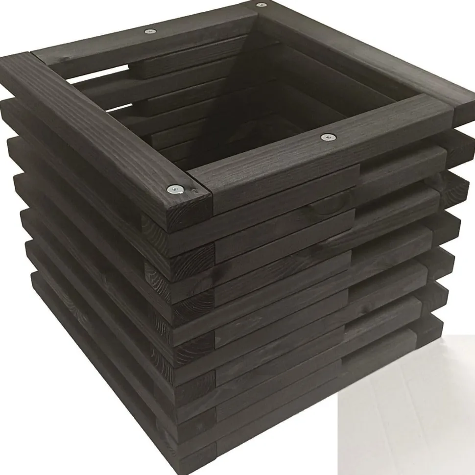 Kukka- ja valokehikko / suojaruukku EcoFurn mänty