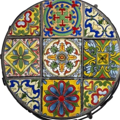 Kukkapöytä Home4You MOROCCO Ø25xK30 cm, monivärinen