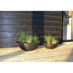 Kukkaruukku Ecopots Vienna, eri kokoja ja värejä