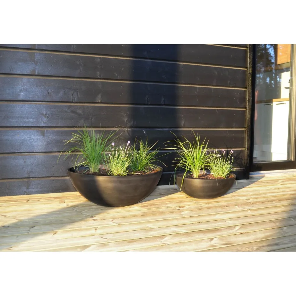 Kukkaruukku Ecopots Vienna, eri kokoja ja värejä