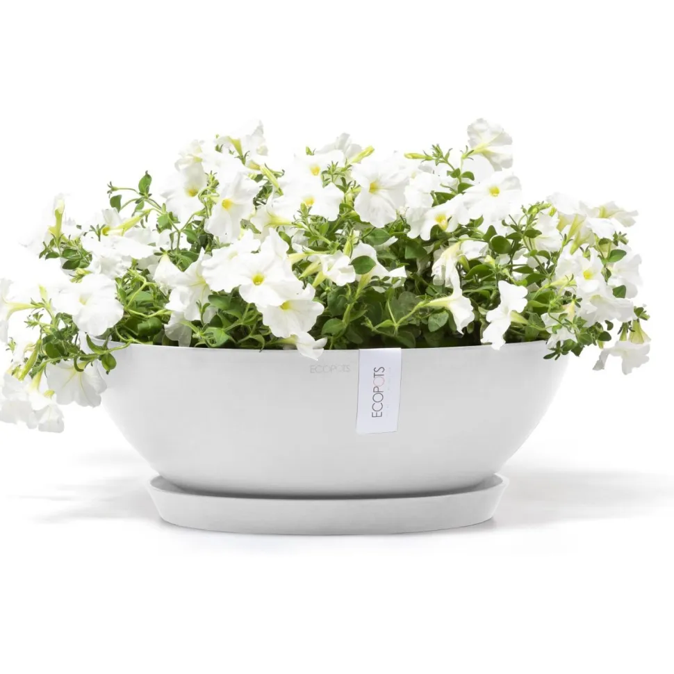 Kukkaruukku Ecopots Vienna, eri kokoja ja värejä