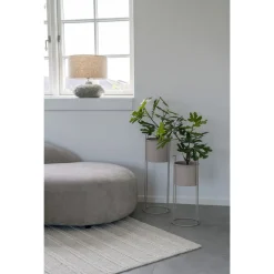 Kukkaruukku House Nordic Rabo, 2kpl, teräs, hiekka