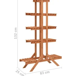 Kukkateline 83x25x132 cm täysi kuusi (16390)