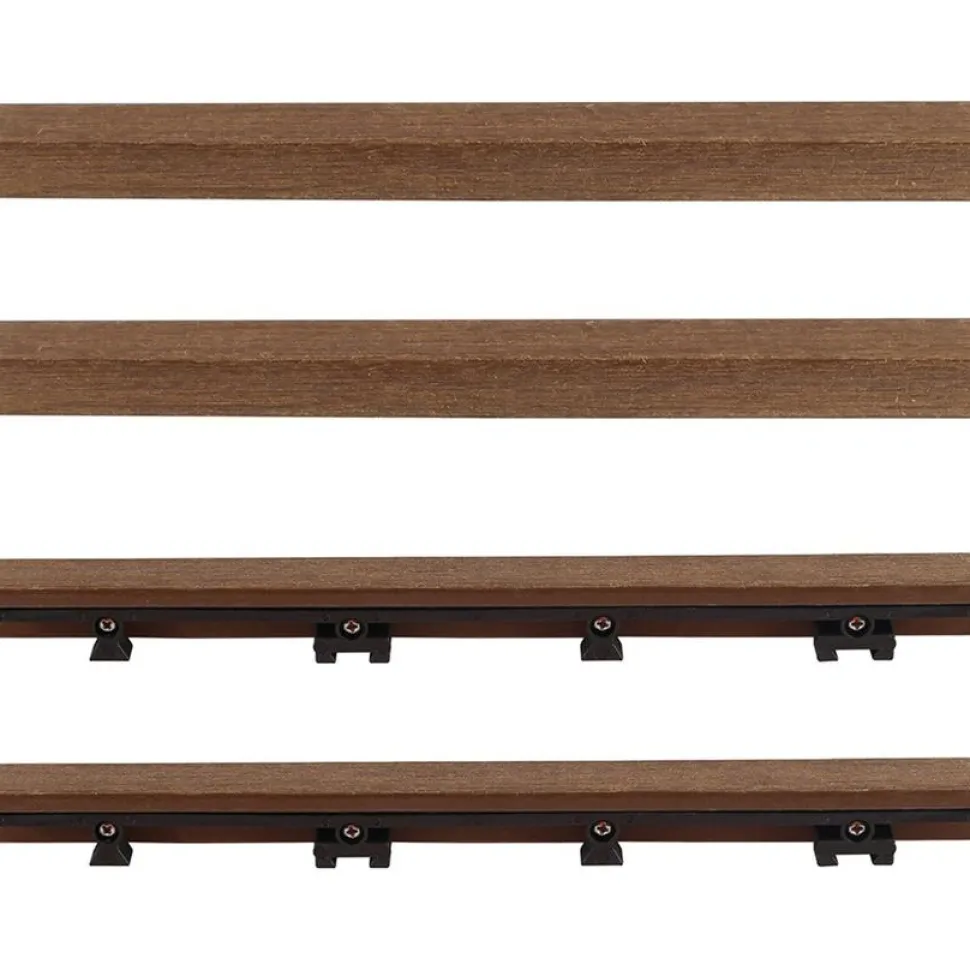 Kulmalista Jabo sisäkulma komposiittiterassilaudoitukselle 30x2.5cm 2kpl