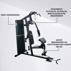 Kuntokeskus Nordcore Core 70 kg