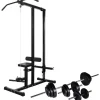 Kuntolaite levytanko- ja käsipainosarjalla 30,5 kg