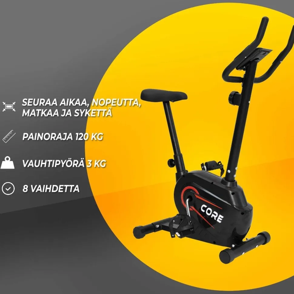 Kuntopyörä Core 3 kg magneettivastuksella