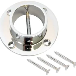 Köyden seinäkiinnike Piippo Ø 36mm kromattu