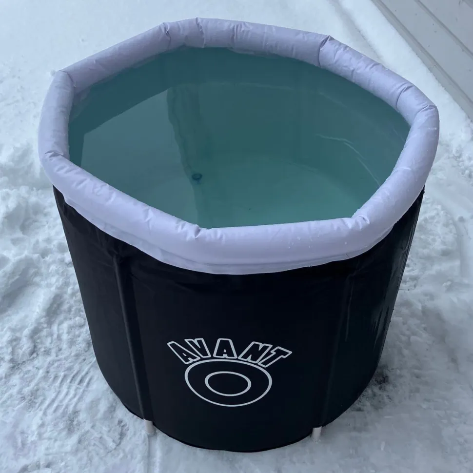 Kylmäallas Avant0 Ø80cm 320l musta