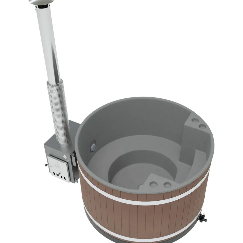 Kylpytynnyri Kirami Comfort Family M Macu, 3-5 hlöä, EP Mocca/LightGray