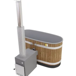 Kylpytynnyri Kirami Original Tiny S Cult-si, 1-2 hlöä, Thermowood/LightGray
