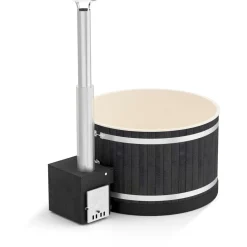 Kylpytynnyri Kirami Premium Pearly M Cube 4-6 hlöä ES NightBlack/Champagne
