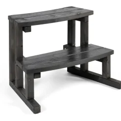 Kylpytynnyrin rappu Kirami Stepin 50 cm musta