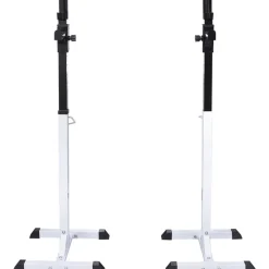 Kyykkyteline levytanko- ja käsipainosarjalla, 60.5kg